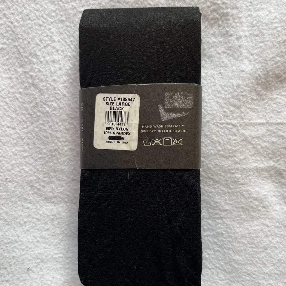 *NWT* Two (2) Pair AnnTaylor Tights Size L - Picture 3 of 6